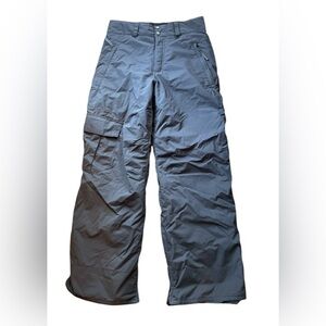 Columbia Mens Arctic Trip Omni-Heat Ski Pants Size S Small Gray Snowboard Winter